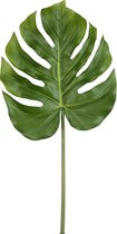 J-Line Philodendron Real Touch Enk Blad Groen - 12 stuks