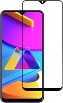 Voor Samsung Galaxy M10s Full Glue Full Screen Tempered Glass Film