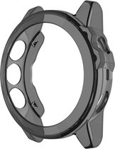 Geschikt voor Garmin Fenix 5X & 5X Plus transparante TPU horlogekast (transparant zwart)