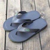 Sport Casual Zachte en comfortabele slippers Strandslippers voor heren (Kleur: Donkergrijs Maat: 45)