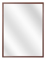Spiegel met Luxe Aluminium Lijst - Kersen - 50 x 60 cm