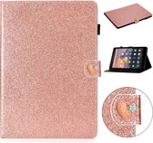 Voor Amazon Kindle Fire HD 7 Love Buckle Glitter Horizontale Flip Leather Case met houder & kaartsleuven (Rose Gold)