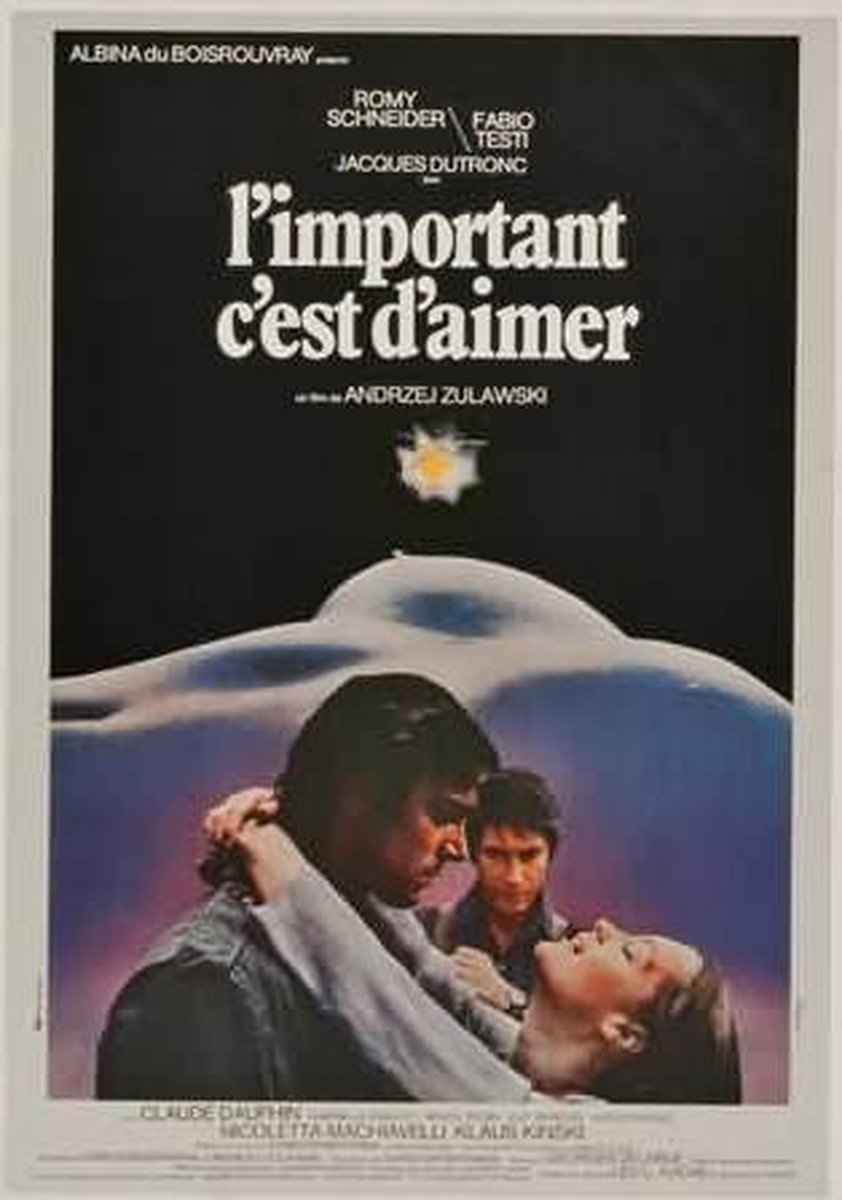 Catch Projecten Klassieke filmposter - l'important cést d'aimer Kleur