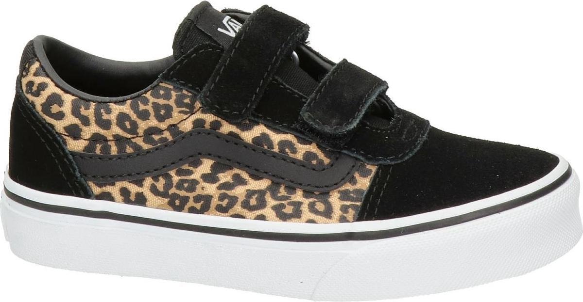 Vans MY Ward V Meisjes Sneakers - (Cheetah) Black/White - Maat 33 | bol.com
