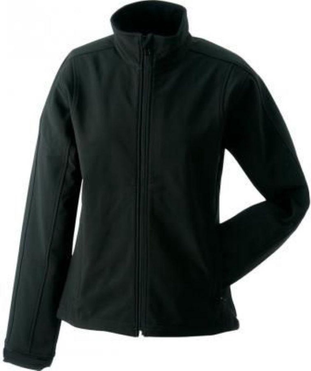 JAMES & NICHOLSON DAMES 3-LAAGS SOFTSHELL JACKET – . Zwart