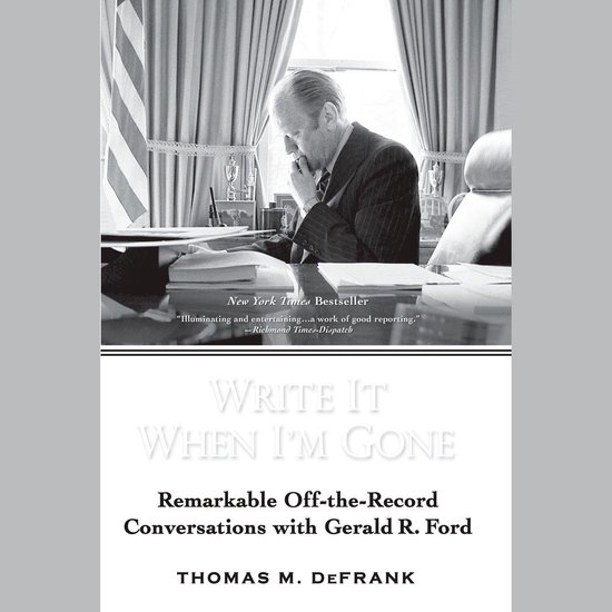 Write it When I'm Gone - cover