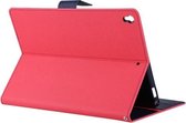 Voor iPad Pro 10,5 inch antislip horizontaal flip lederen beschermhoes met houder (magenta)