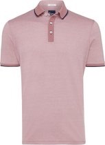 Tomas | Polo en coton rose avec détails
