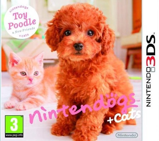 Nintendogs + Cats: Toy Poedel + Nieuwe Vrienden - 2DS + 3DS - Nintendo