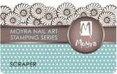 Moyra Scraper voor stamping 02 Turquoise