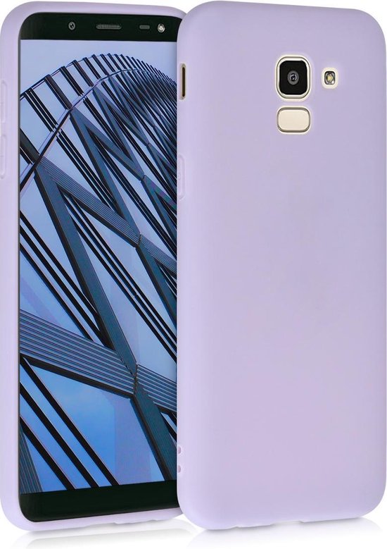 kwmobile telefoonhoesje geschikt voor Samsung Galaxy J6 - Hoesje voor  smartphone -... | bol