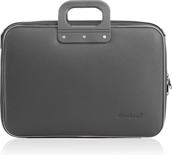 Bombata 15 inch Business Laptoptas Houtskool grijs