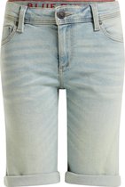 WE Fashion Jongens slim fit denimshort