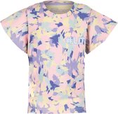 4President meisjes t-shirt Ilse lilac AOP