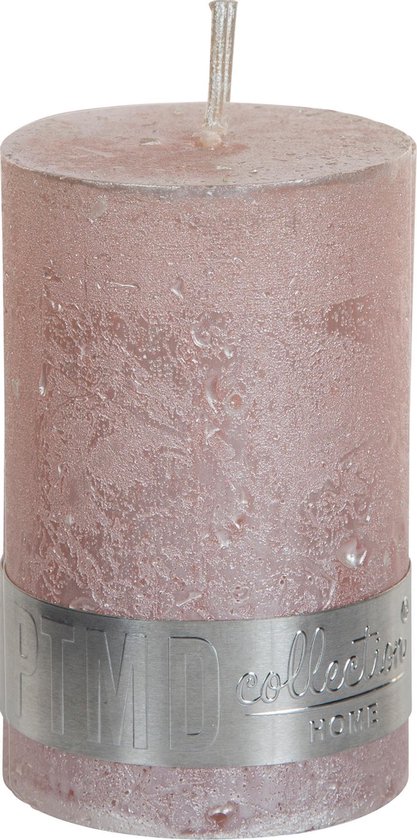 PTMD Pillar Stompkaars - 8x5 cm - Metallic Roze