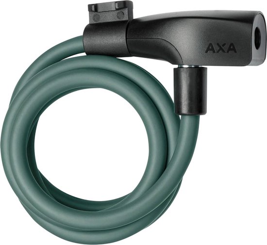 AXA Resolute 8-120 - Kabelslot - Slot voor Fietsen - Gebruiksvriendelijk - 120 cm lang - Diameter 8 mm - Groen