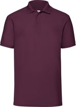 Fruit Of The Loom Kinder / Kinderen Unisex 65/35 Pique Polo Shirt (2 stuks) (Bordeaux)