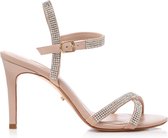 Dune London Madalenna Dames Sandalen - Blush Leather - Maat 40