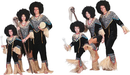 Jungle & Afrika Kostuum | Inboorling Dame Smurfafa | Vrouw | Maat 44-46 |  Carnaval... | bol.com