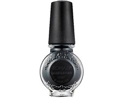 KONAD stempel nagellak ZWART 25, 11 ml