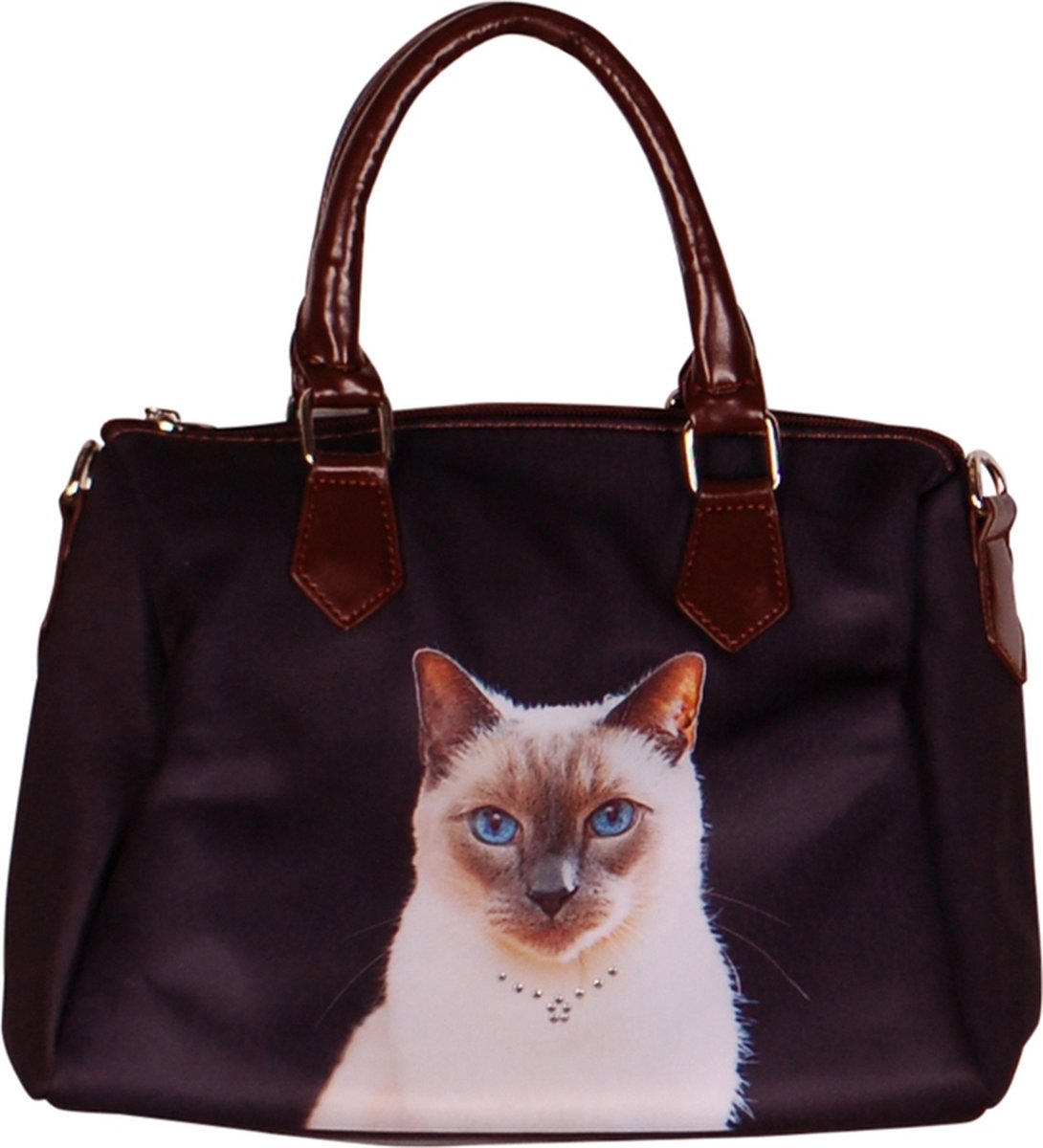 Handtas witte poes