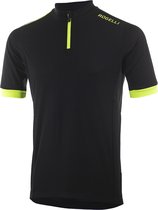 Rogelli Core Fietsshirt Heren - Korte Mouwen - Wielershirt - Zwart, Fluor - Maat 5XL