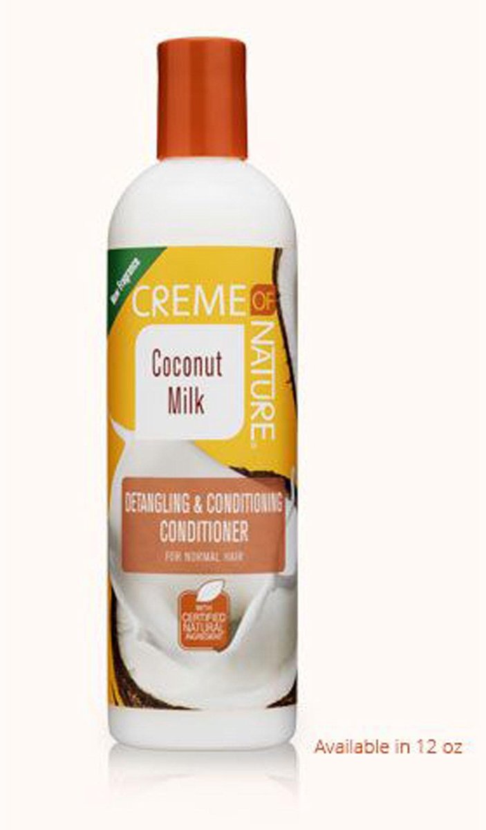 Conditioner Coconut Milk Detangler Creme Of Nature (354 ml)