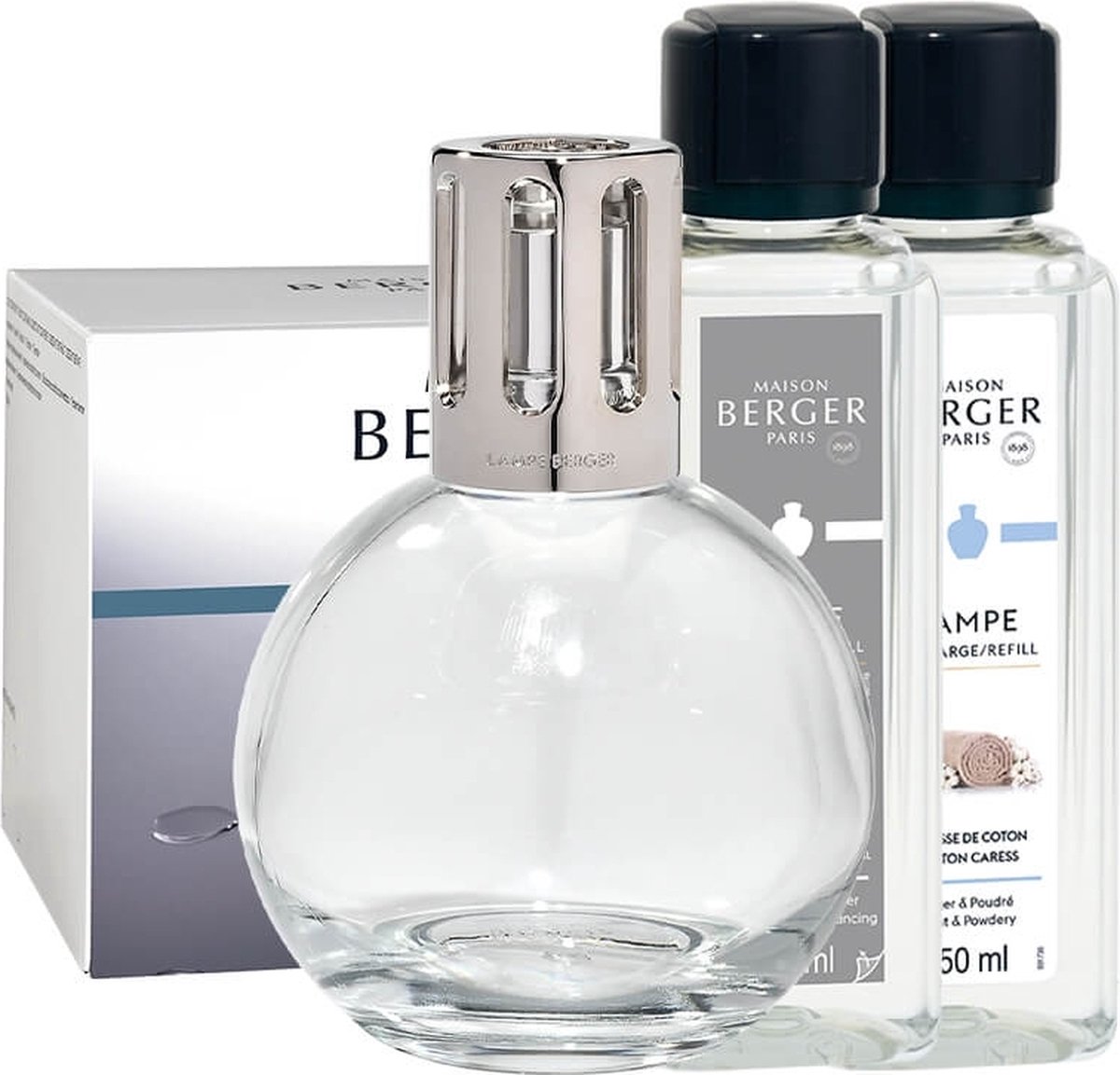 MAISON BERGER PARIS Flacon 180ml mit 2x250ml Parfum (Nachfüllung