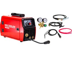 MIG lasinverter Synergie LCD 200A MW Tools MIG202S