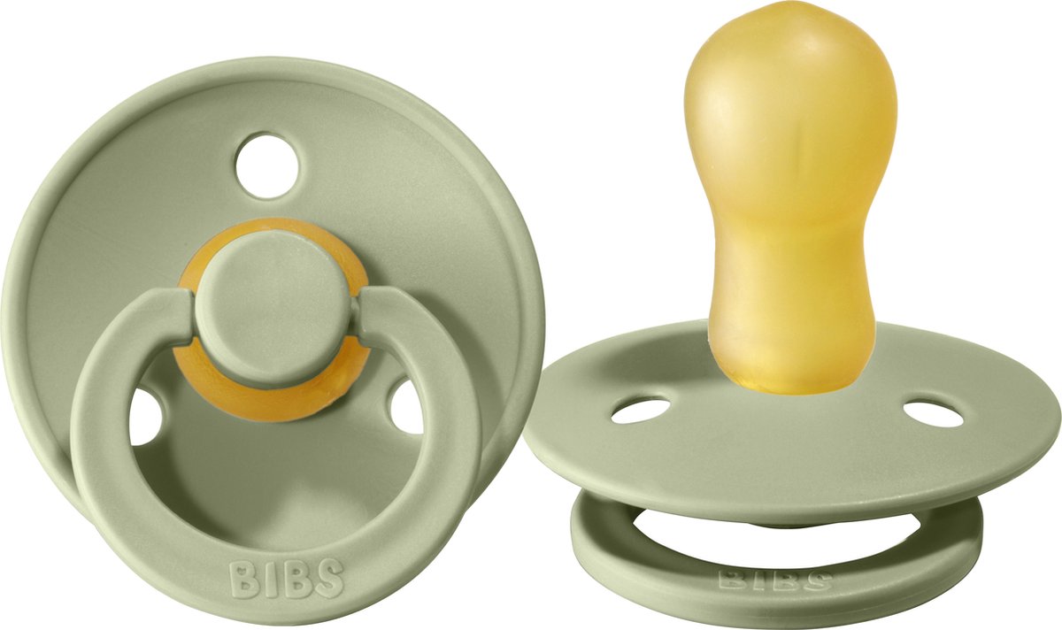 Goedkoopste Bibs fopspeen - maat 3 18-24 maanden - 1 stuk - Sage