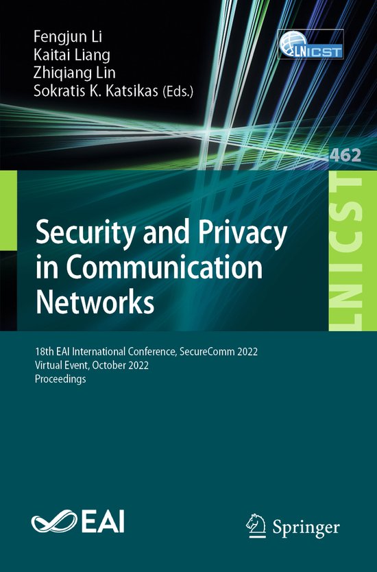 Lecture Notes of the Institute for Computer Sciences, Social ... - cover