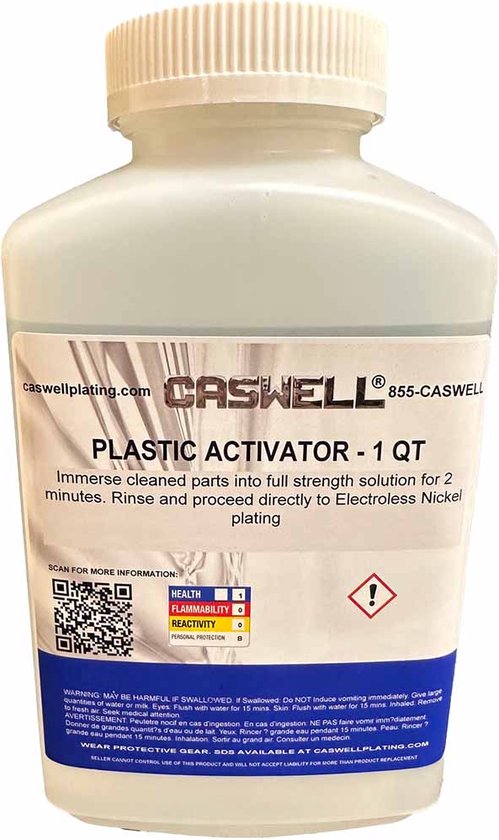 Plastic Activator Voor Caswell One-Plate® Nickel - 500 ml