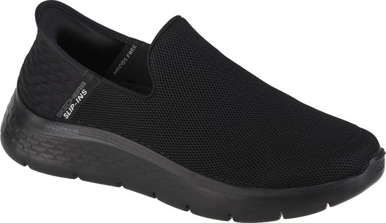 Skechers Slip-Ins: Go Walk Flex - No Hands 216491-BBK, Mannen, Zwart, Sneakers, maat: 39,5