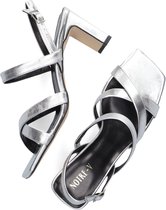 Notre-V 12371 Sandalen - Dames - Zilver - Maat 39