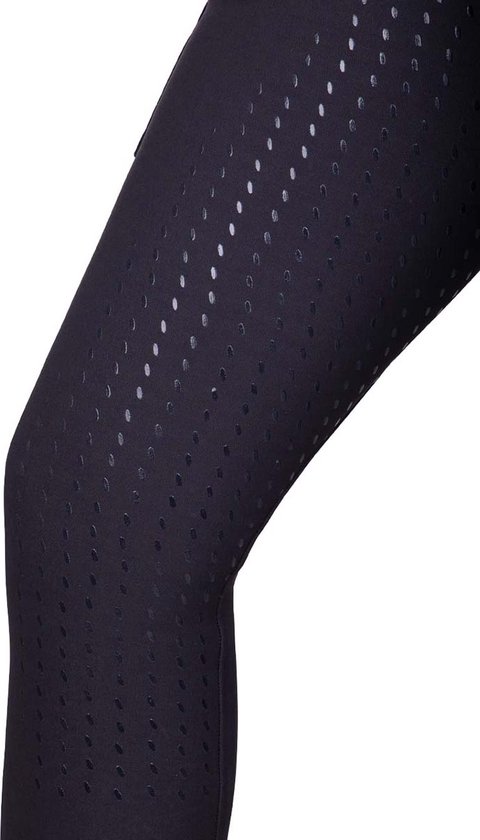 Pantalon d'équitation Qhp Kae Full Grip Zwart - 38