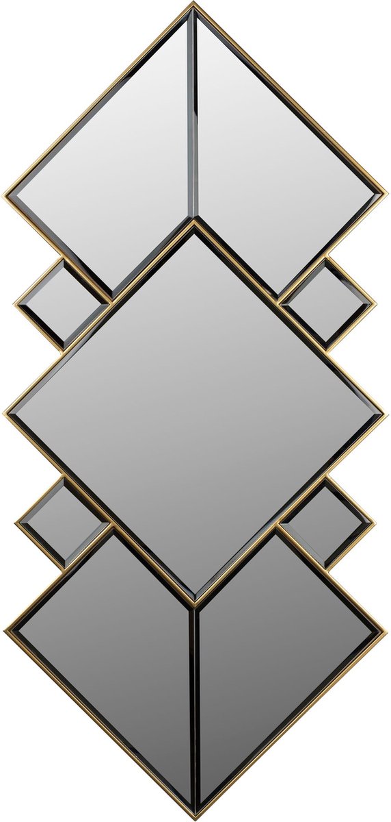 Dutchbone Miyu Spiegel/ Wandspiegel Goud