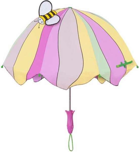 Lotus bloem kinder paraplu met een bij van Kidorable