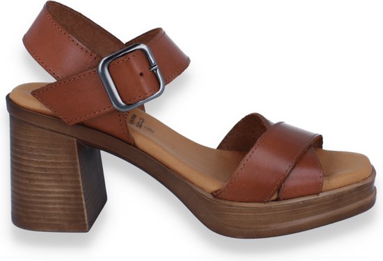 Hé! Sandale Femme Cognac COGNAC 36