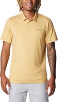Columbia Tech Trail Polo Shirt 1768701292, Mannen, Geel, Poloshirt, maat: M