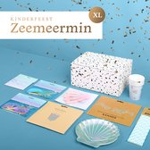 Balune Kinderfeest Pakket Zeemeermin XL (62 delig) - Verjaardag Decoratie Versiering Feestje Slingers Bordjes Bekers Servetten