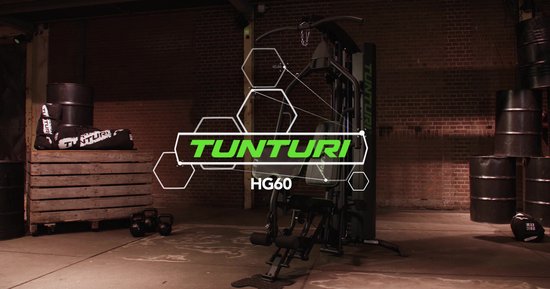 Tunturi HG60 Krachtstation Home Gym - Fitness - Full body workout - 150 ...