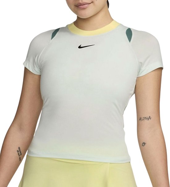 Nike Court Advantage Sportshirt Vrouwen - Maat M
