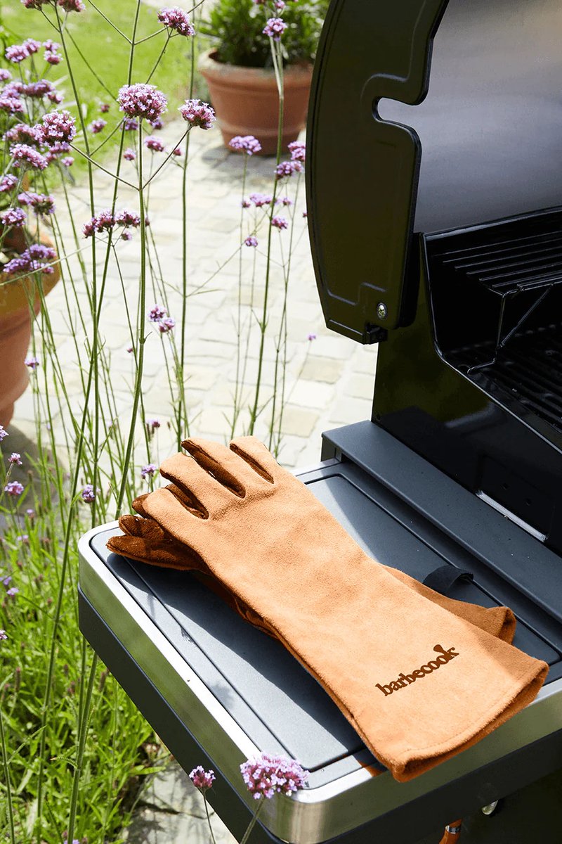 Barbecook Lot de 2 gants souples en cuir