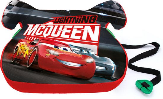 Seven Polska Cars Booster Zitverhoger 15-36 Kg Zwart/rood