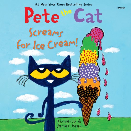 Pete the Cat Screams for Ice Cream! - cover