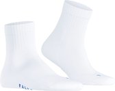 FALKE Run Rib anatomische pluche zool duurzaam katoen functioneel garen sokken unisex wit - Maat 42-43