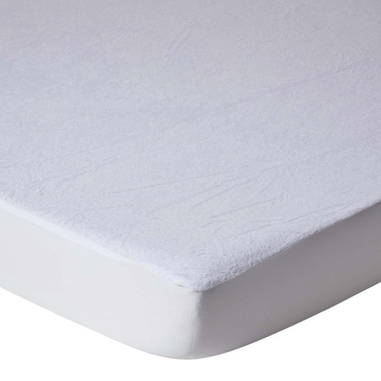 Homescapes - Protège matelas imperméable - 90x190 cm - Housse de protection en tissu éponge