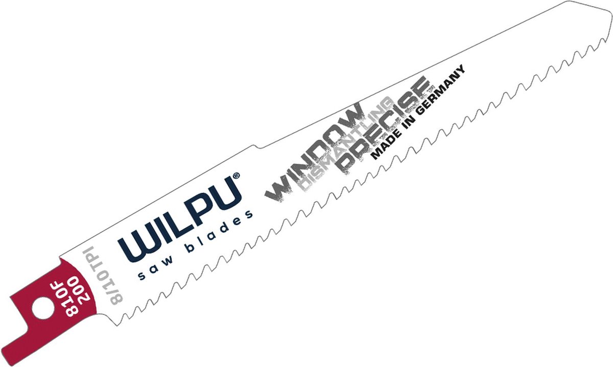 Reciprozaagbladen Wilpu 810F/200 - Universele toepassing - Bosch S3456XF (set van 5)