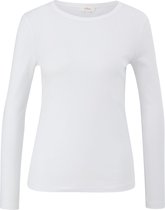 S'Oliver Women-T-shirt--0100 white-Maat 42