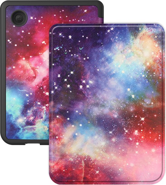 Foto: Hoes geschikt voor kobo clara bw hoesje bookcase cover hoes hoesje geschikt voor kobo clara bw hoes cover case galaxy